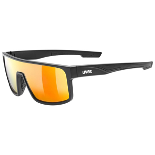 Okuliare UVEX lgl 51 black mat/mir.red