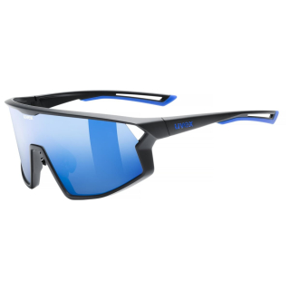 Okuliare UVEX Skyryse black matt/mir.blue