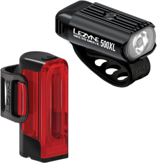 Lezyne Hecto Drive 500XL / Strip Drive 300+ • Set • USB