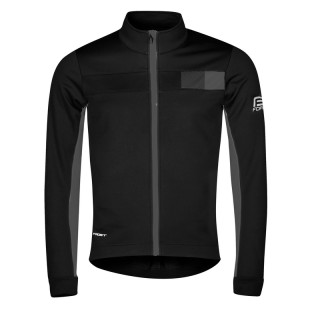 Zimná bunda Force FROST softshell čierna • veľ. L